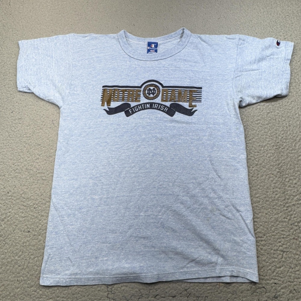 Vintage Notre Dame Fighting Irish Shirt Mens Large NCAA College Football 90s